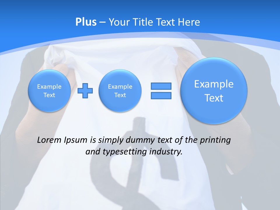 Portrait Person Capital PowerPoint Template