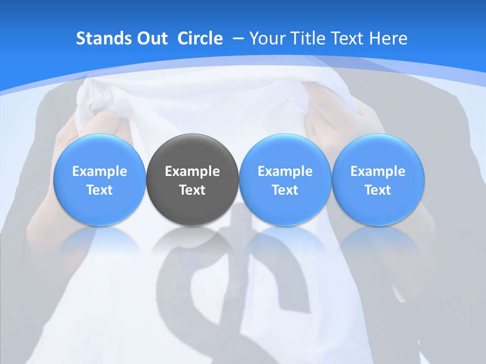 Portrait Person Capital PowerPoint Template