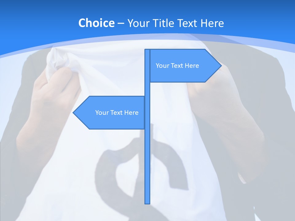 Portrait Person Capital PowerPoint Template
