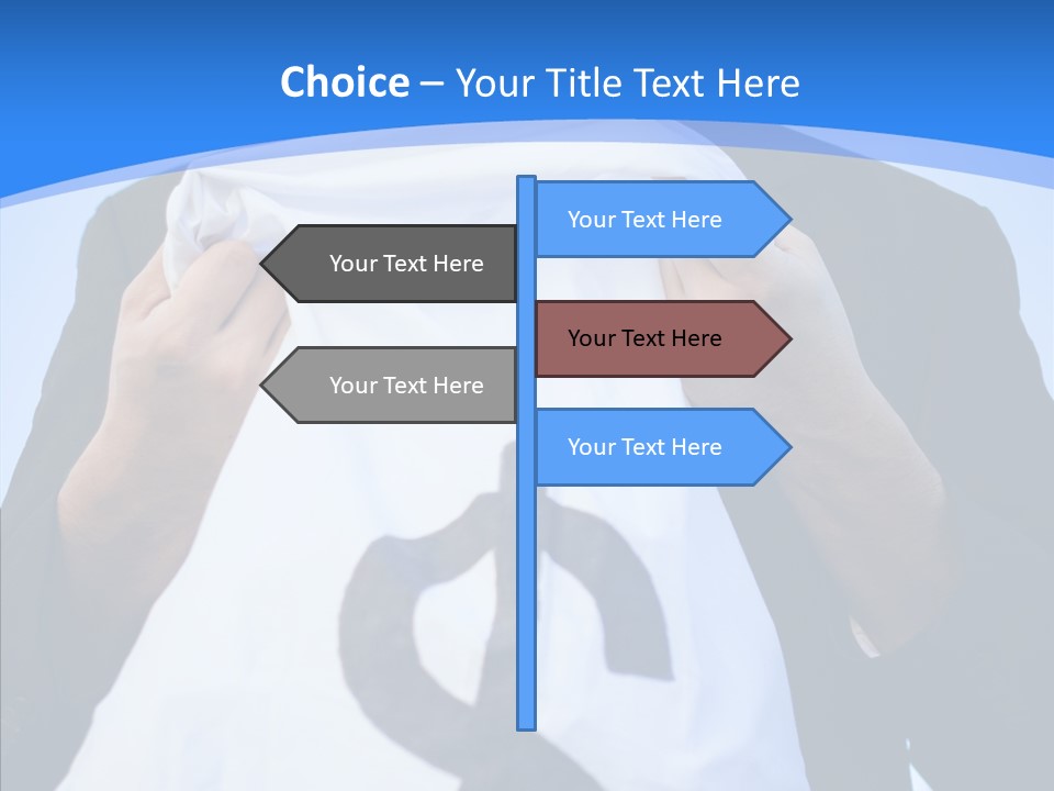 Portrait Person Capital PowerPoint Template