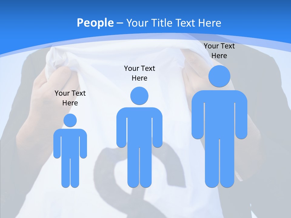 Portrait Person Capital PowerPoint Template