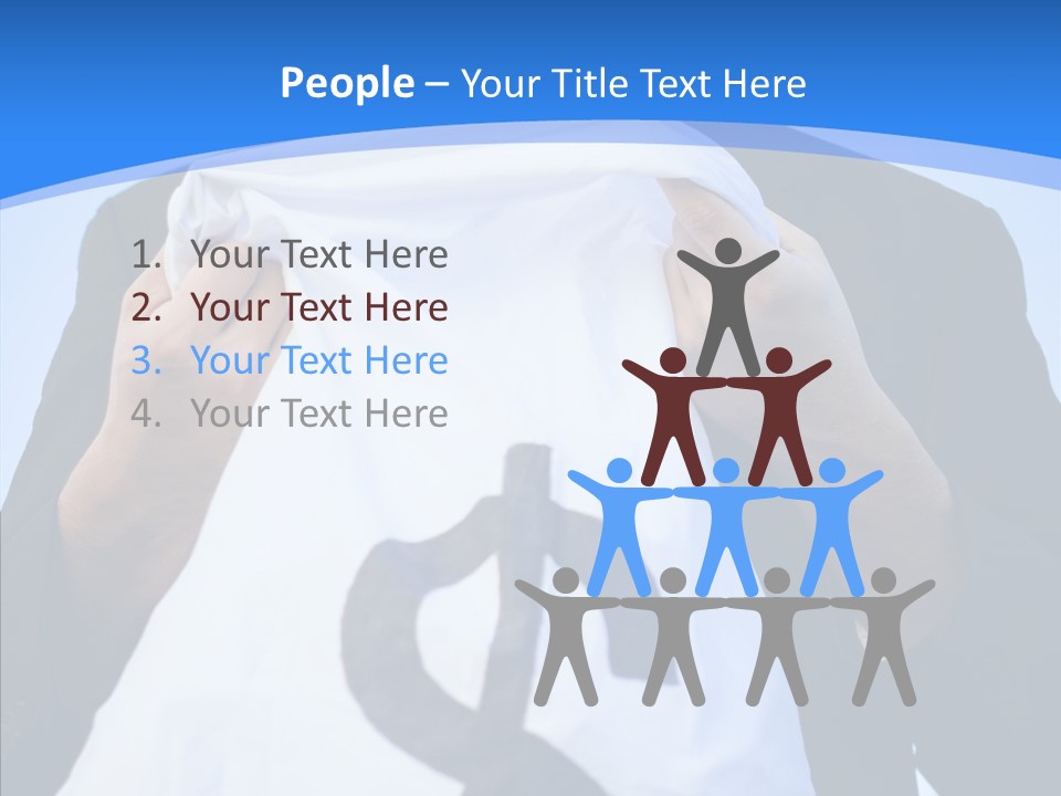 Portrait Person Capital PowerPoint Template