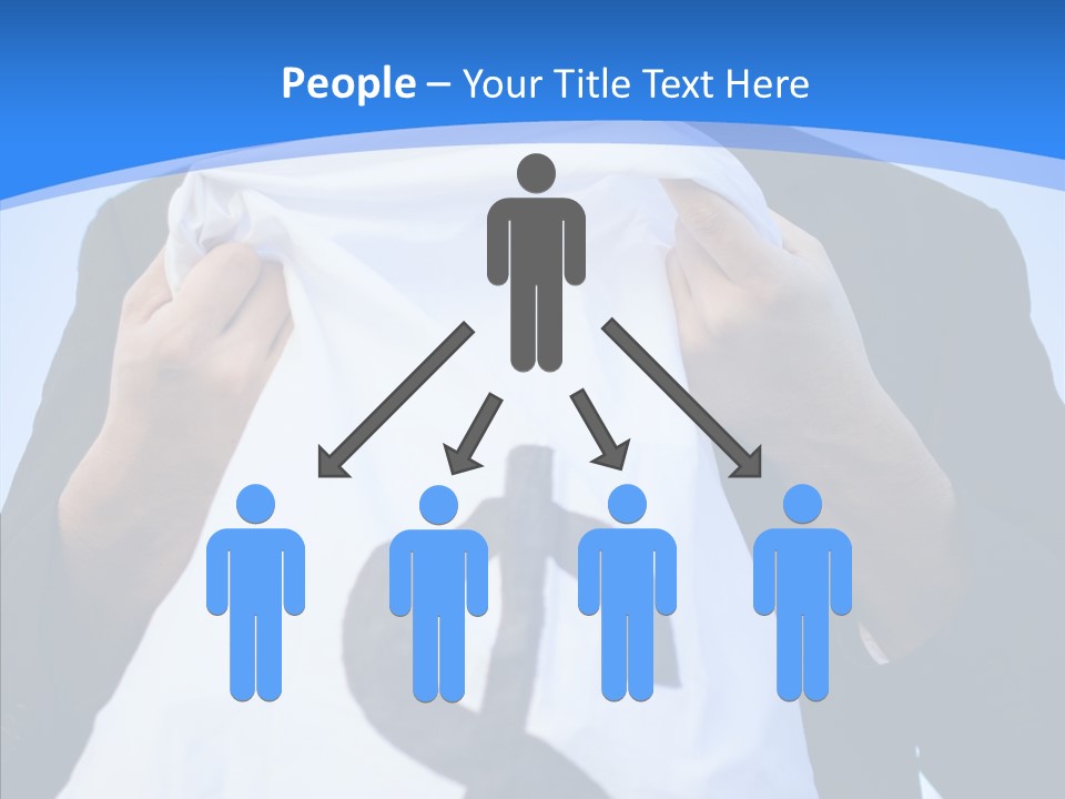 Portrait Person Capital PowerPoint Template