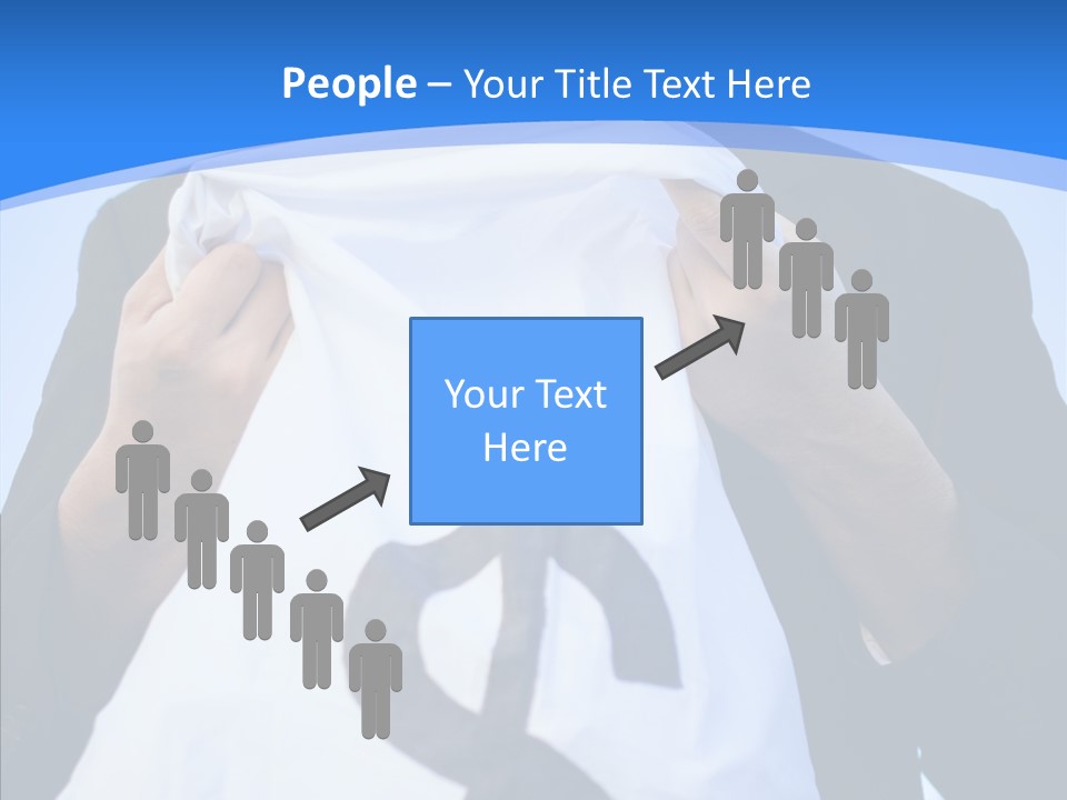 Portrait Person Capital PowerPoint Template