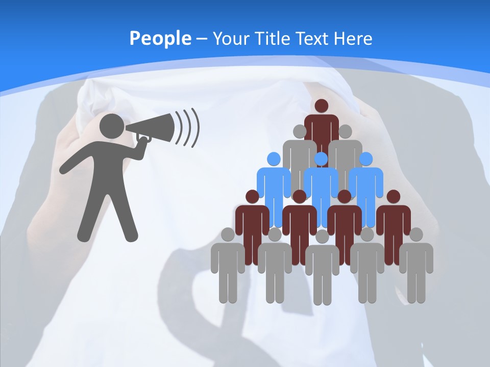 Portrait Person Capital PowerPoint Template