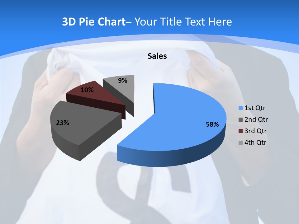Portrait Person Capital PowerPoint Template