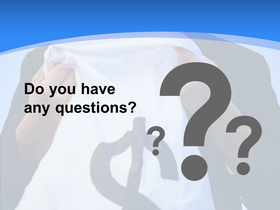 Portrait Person Capital PowerPoint Template