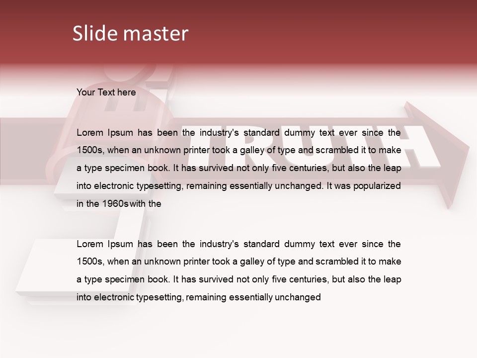 Uncovering Honesty Illustrated PowerPoint Template