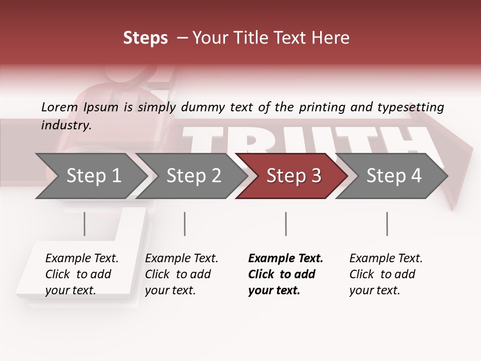 Uncovering Honesty Illustrated PowerPoint Template