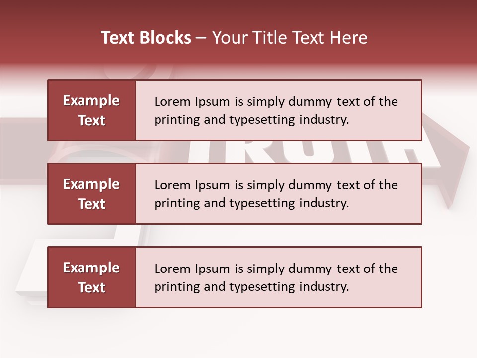 Uncovering Honesty Illustrated PowerPoint Template