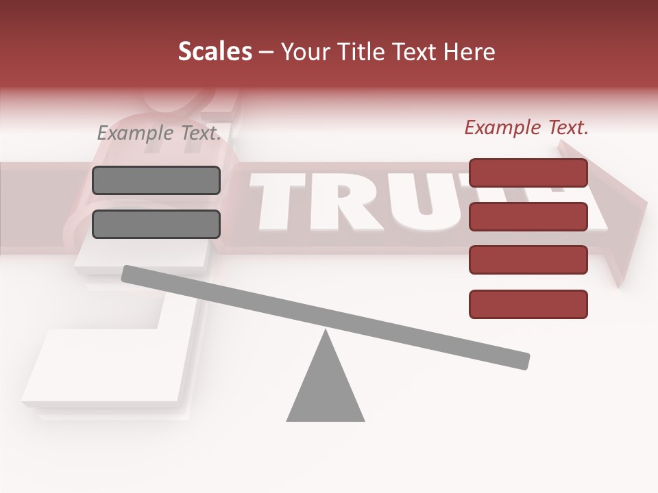 Uncovering Honesty Illustrated PowerPoint Template