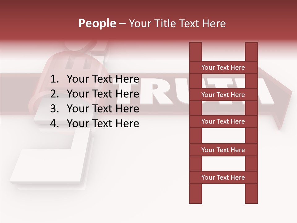 Uncovering Honesty Illustrated PowerPoint Template