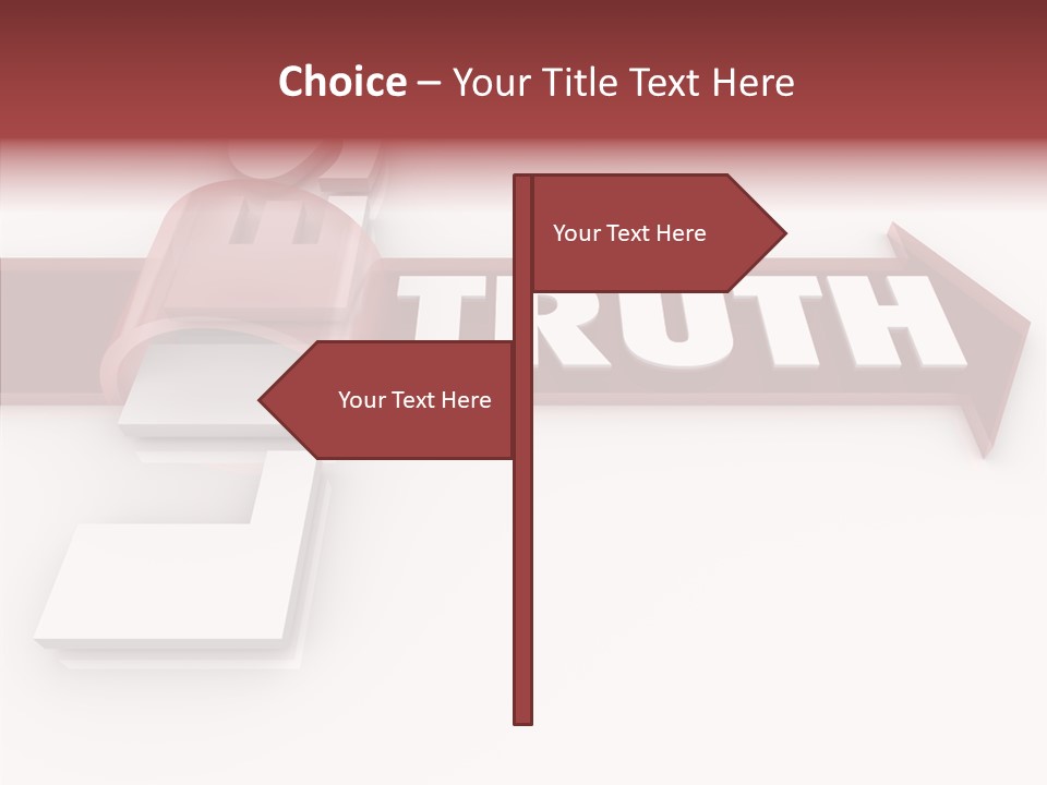 Uncovering Honesty Illustrated PowerPoint Template