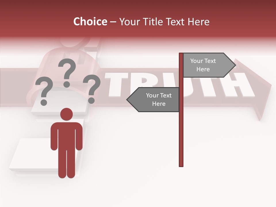 Uncovering Honesty Illustrated PowerPoint Template