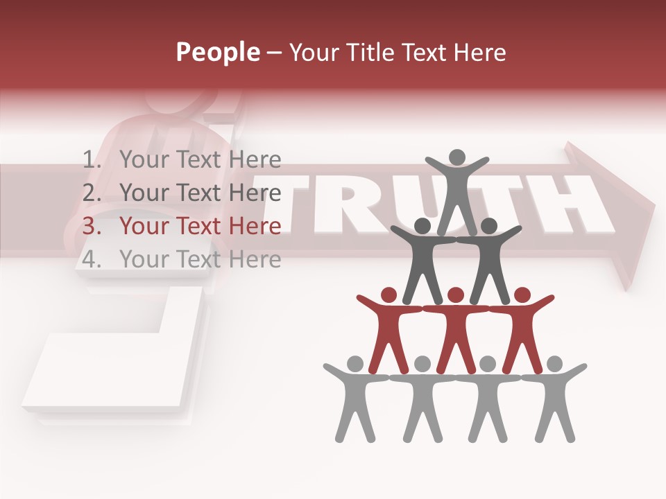 Uncovering Honesty Illustrated PowerPoint Template