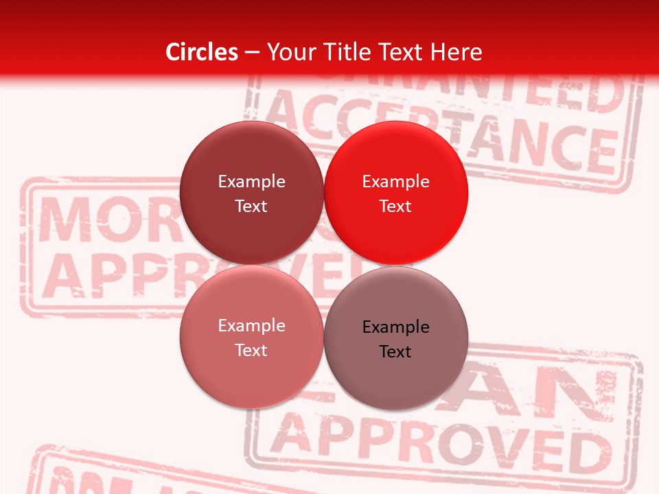 Ink Artwork Stamp PowerPoint Template