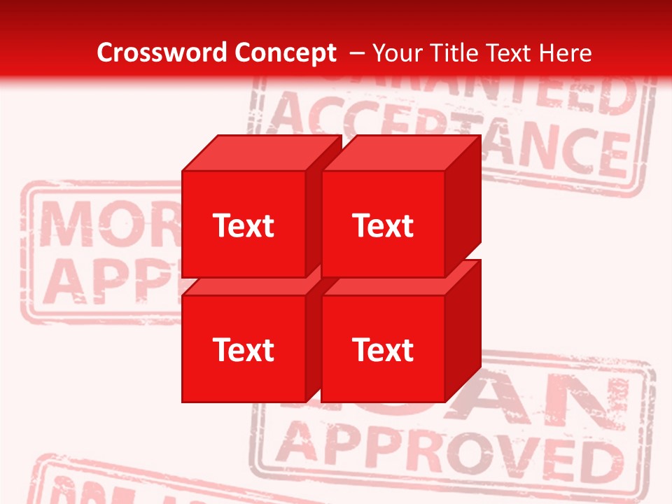 Ink Artwork Stamp PowerPoint Template