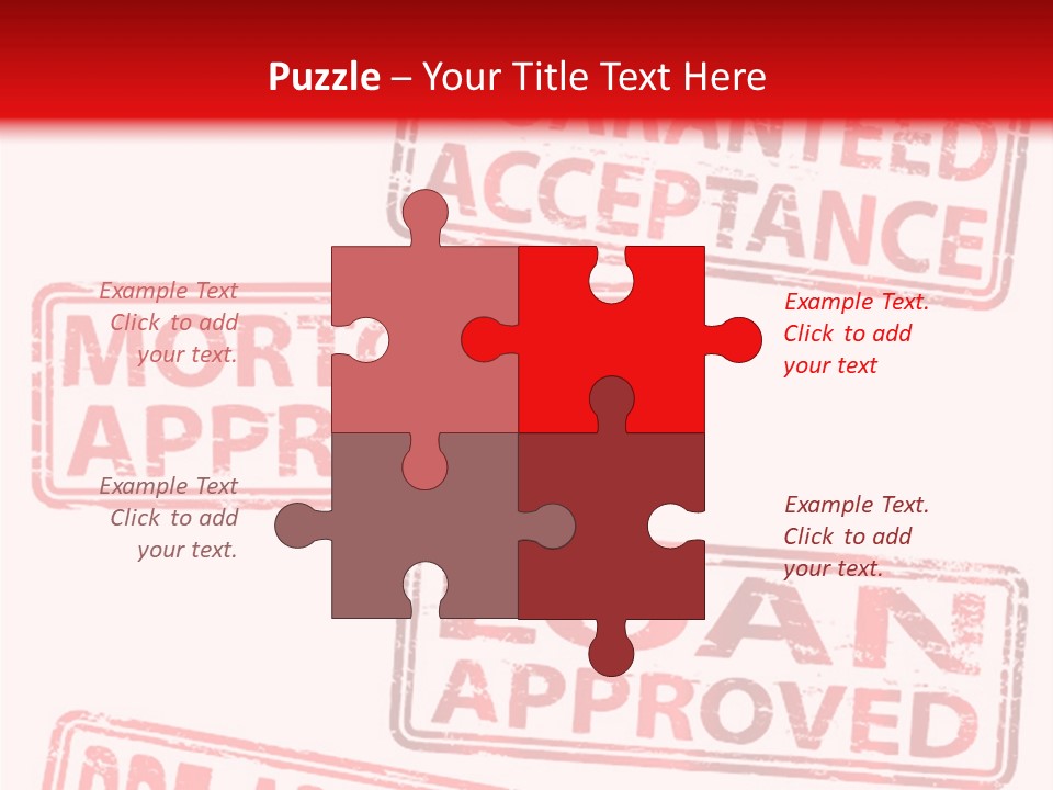 Ink Artwork Stamp PowerPoint Template