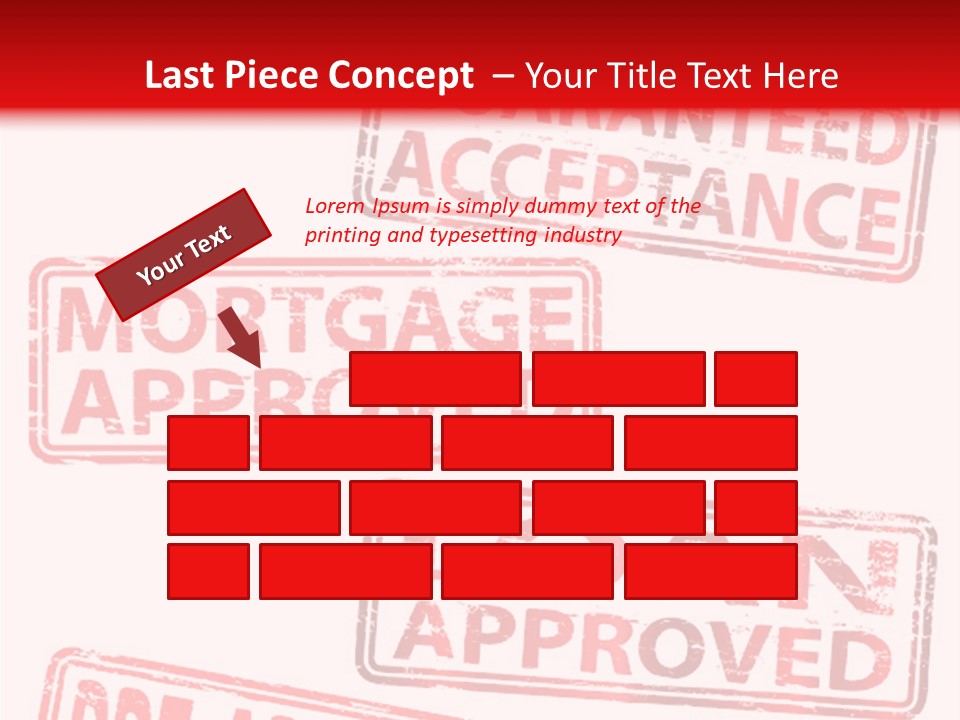 Ink Artwork Stamp PowerPoint Template