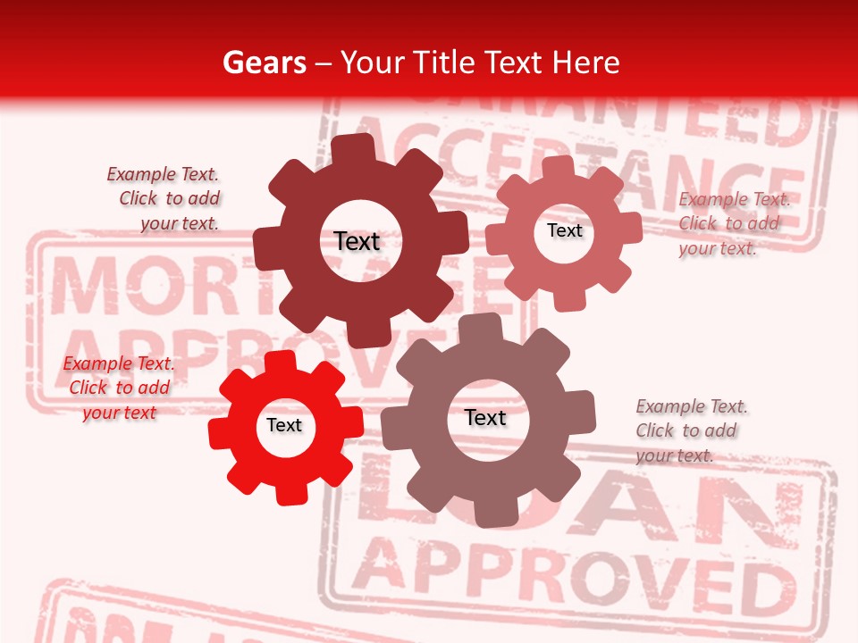 Ink Artwork Stamp PowerPoint Template