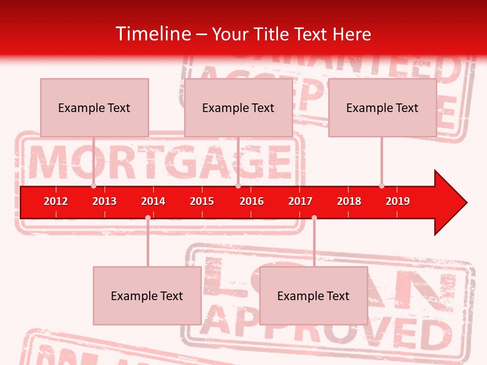 Ink Artwork Stamp PowerPoint Template