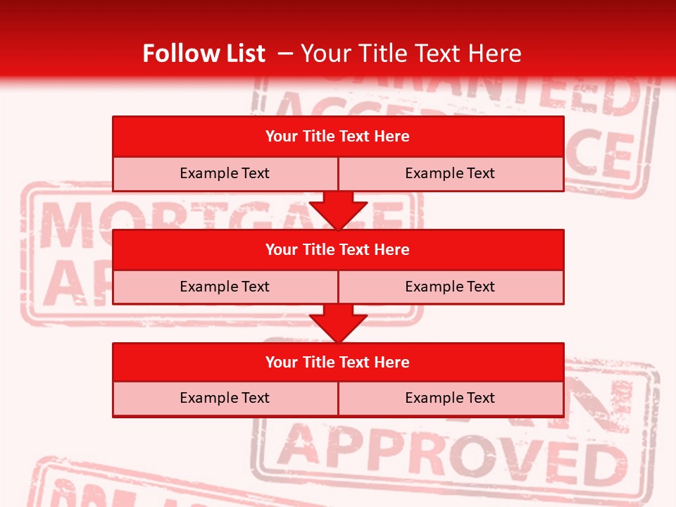 Ink Artwork Stamp PowerPoint Template