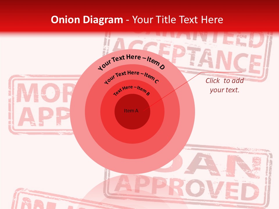 Ink Artwork Stamp PowerPoint Template