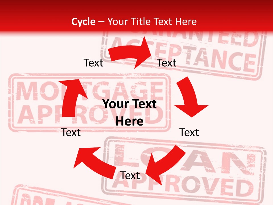 Ink Artwork Stamp PowerPoint Template