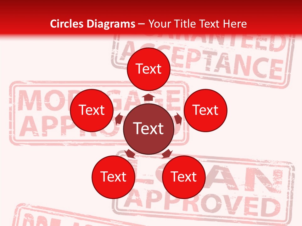 Ink Artwork Stamp PowerPoint Template