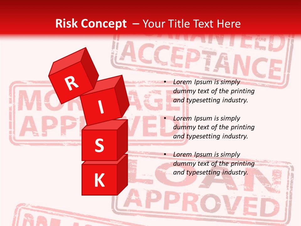 Ink Artwork Stamp PowerPoint Template