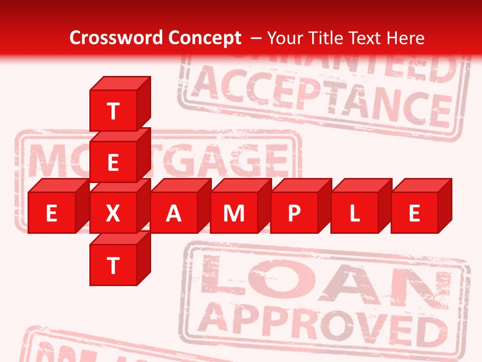 Ink Artwork Stamp PowerPoint Template