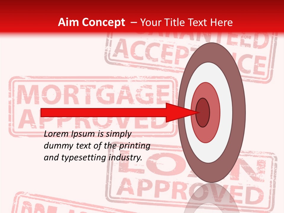 Ink Artwork Stamp PowerPoint Template