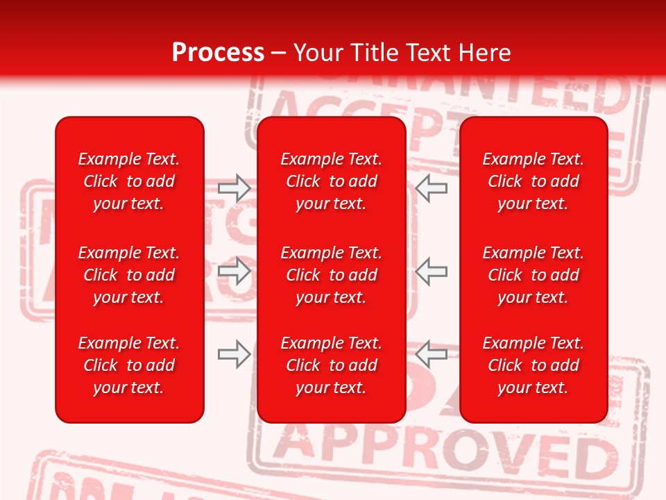 Ink Artwork Stamp PowerPoint Template