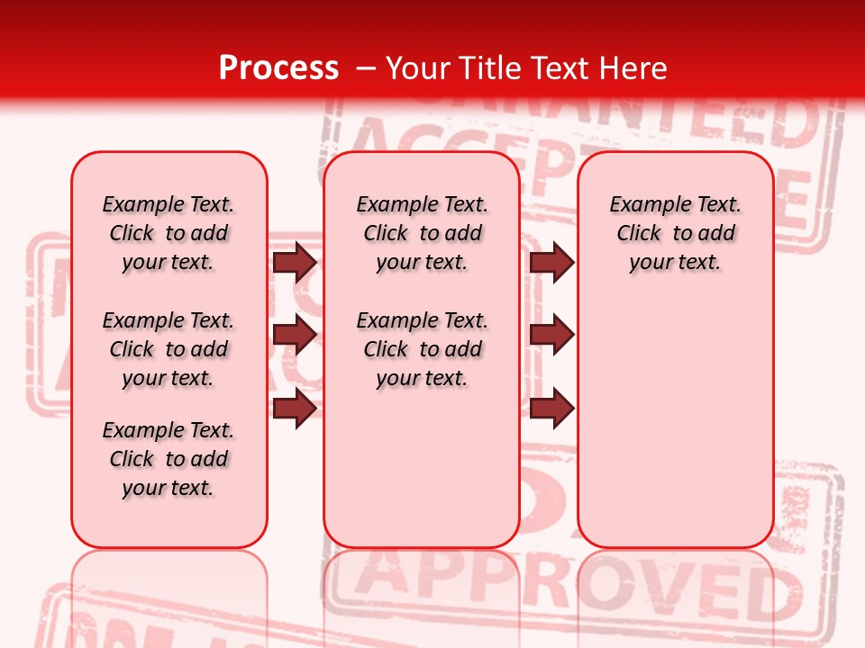 Ink Artwork Stamp PowerPoint Template