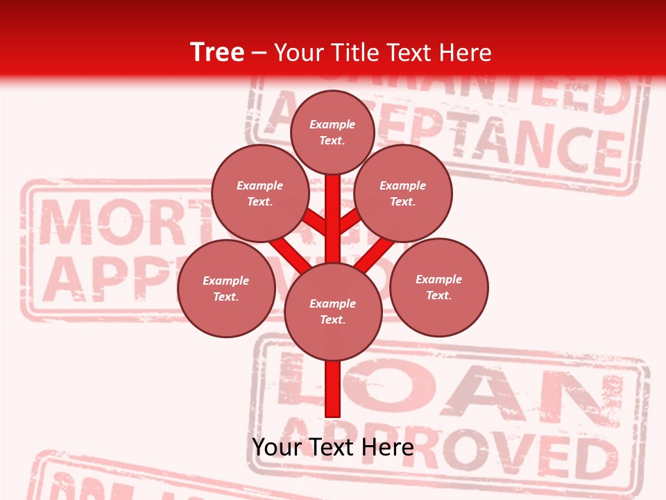 Ink Artwork Stamp PowerPoint Template