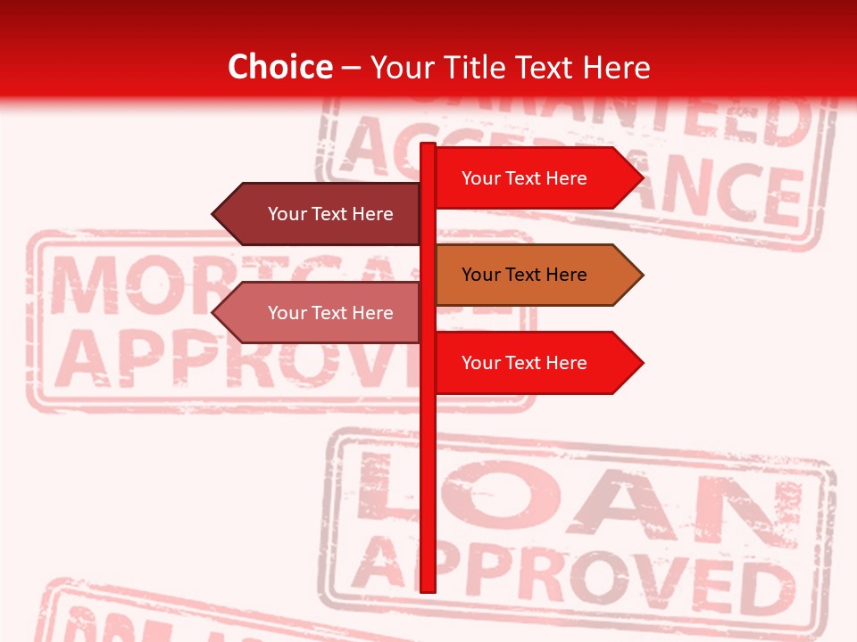 Ink Artwork Stamp PowerPoint Template