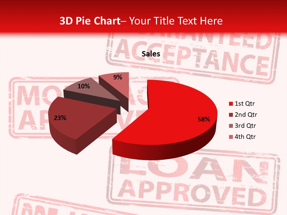 Ink Artwork Stamp PowerPoint Template