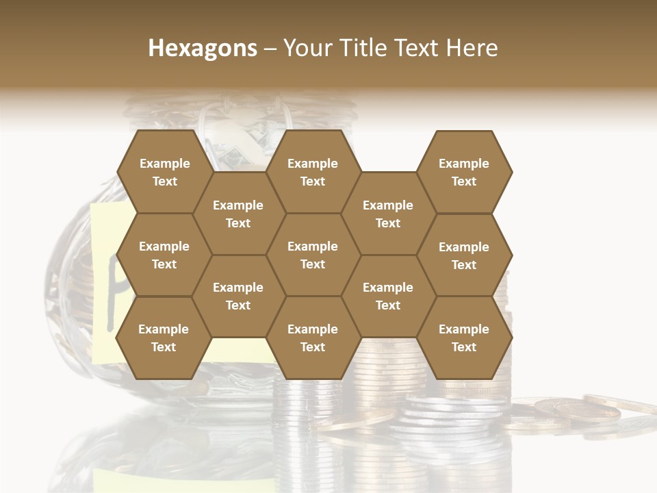 Fee Jar Objects PowerPoint Template