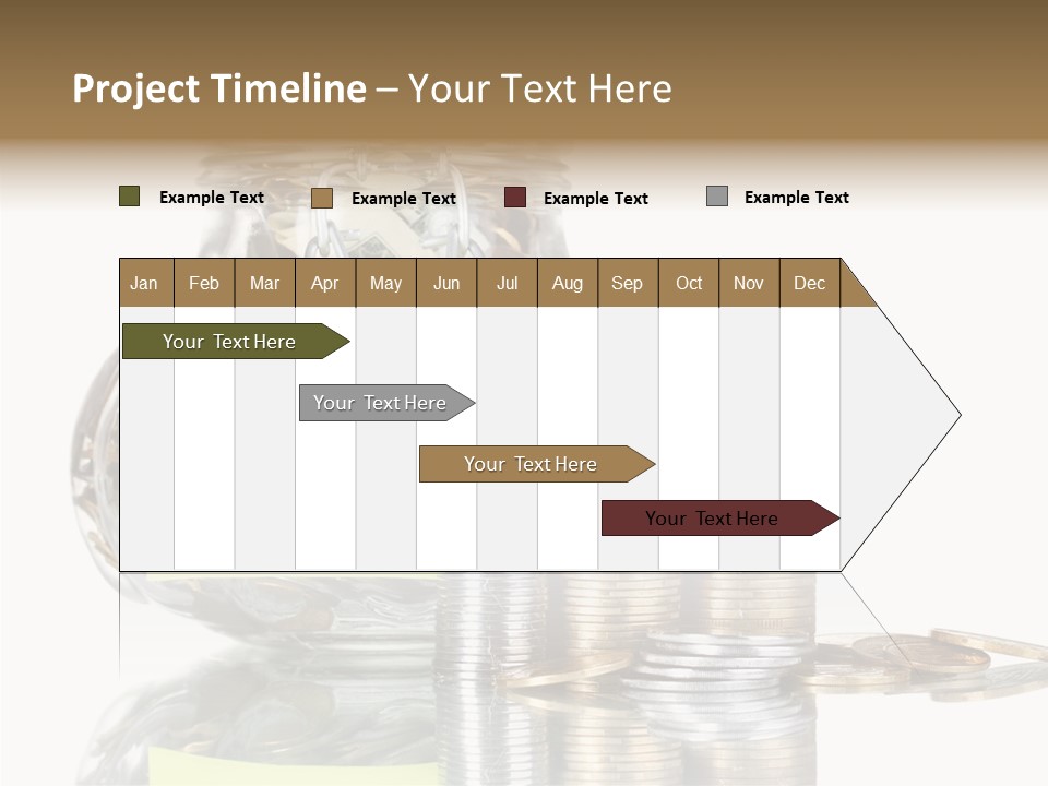 Fee Jar Objects PowerPoint Template