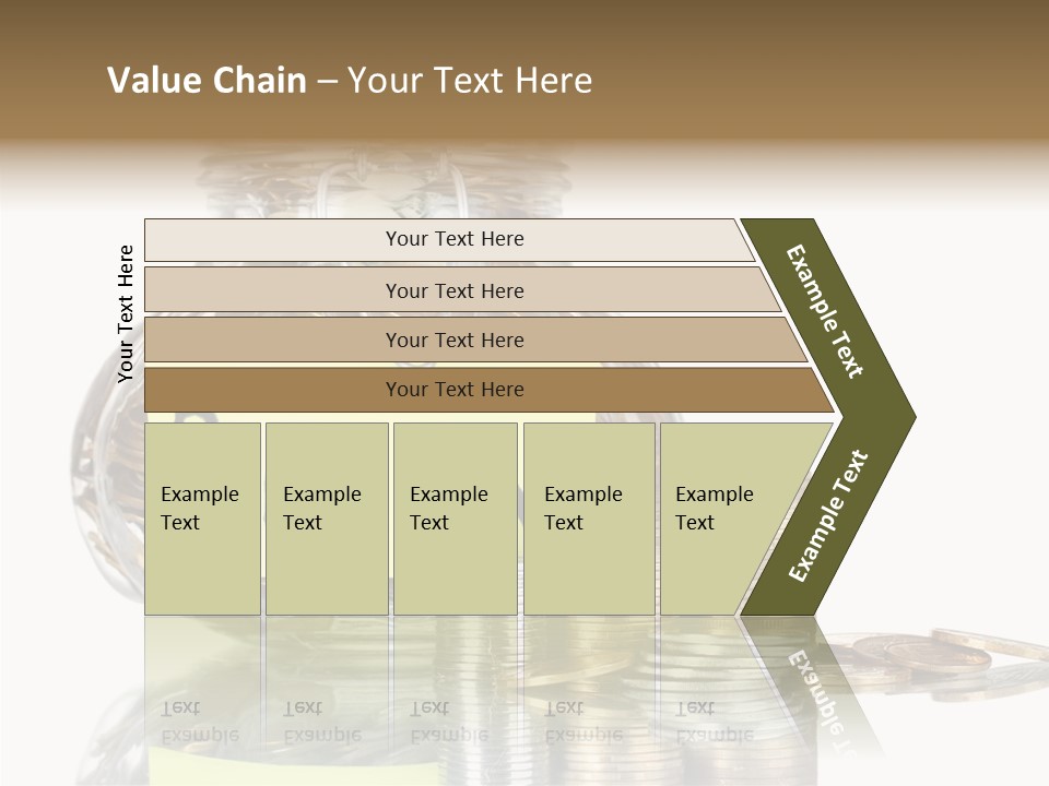 Fee Jar Objects PowerPoint Template