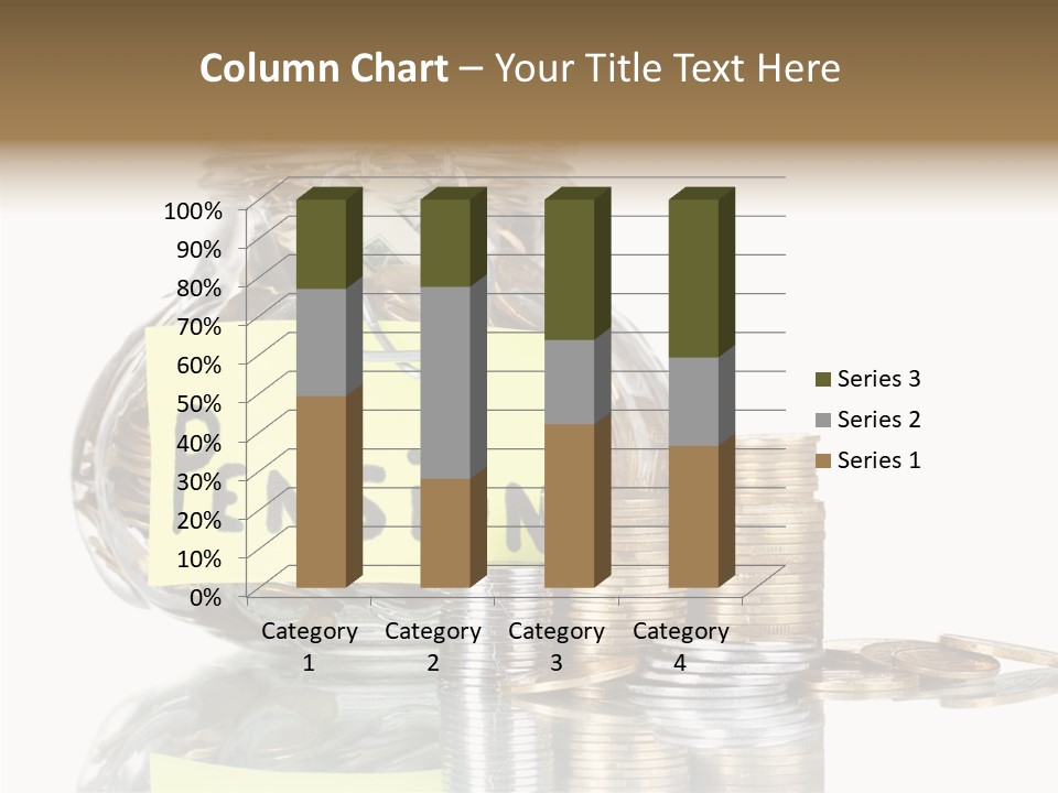 Fee Jar Objects PowerPoint Template