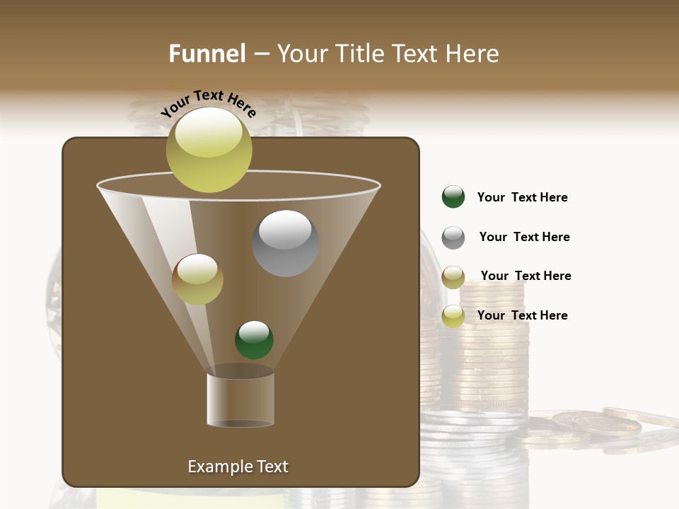 Fee Jar Objects PowerPoint Template