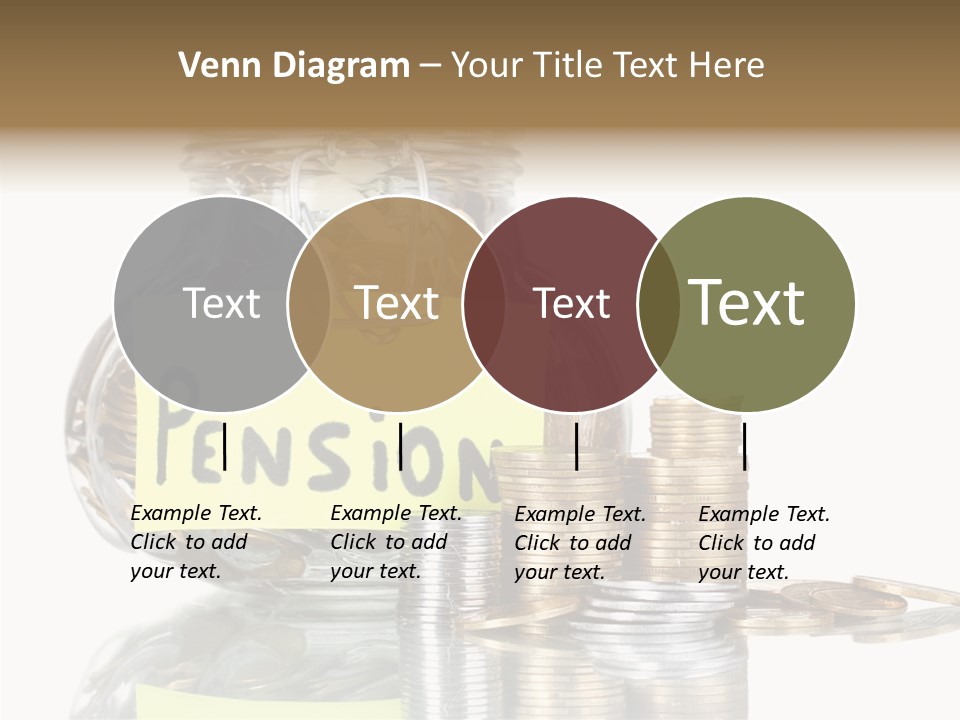 Fee Jar Objects PowerPoint Template