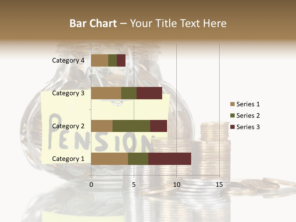 Fee Jar Objects PowerPoint Template