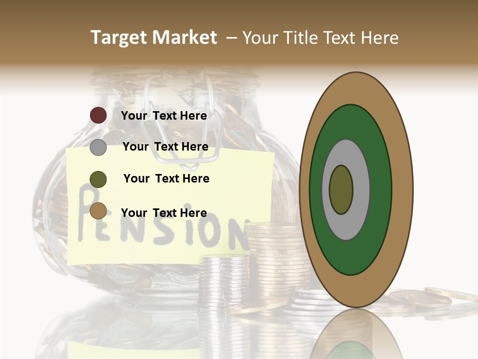 Fee Jar Objects PowerPoint Template