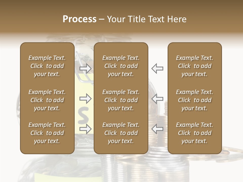 Fee Jar Objects PowerPoint Template