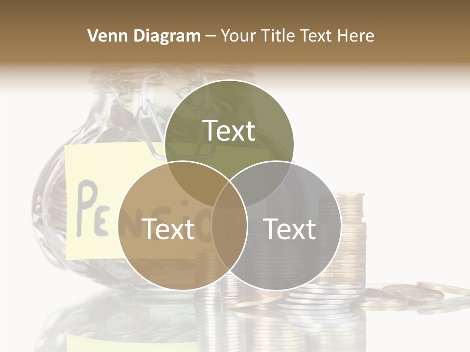 Fee Jar Objects PowerPoint Template