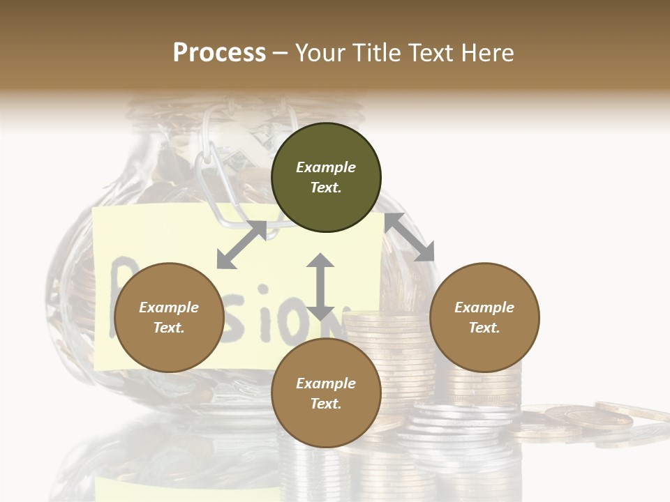 Fee Jar Objects PowerPoint Template