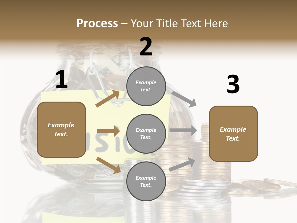 Fee Jar Objects PowerPoint Template