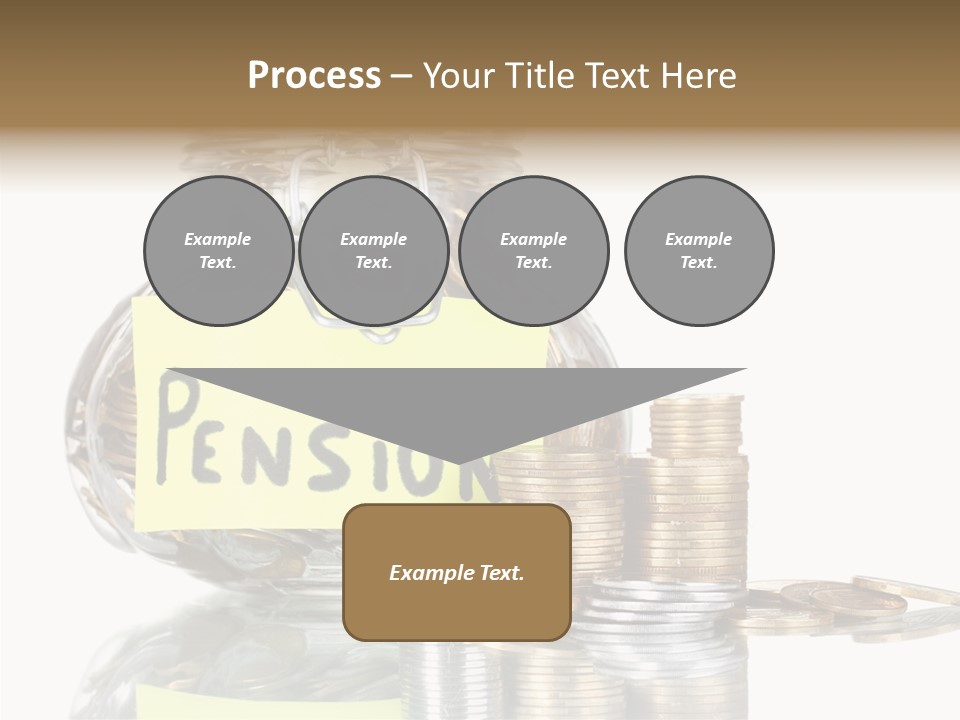 Fee Jar Objects PowerPoint Template
